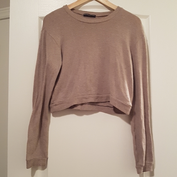 Brandy Melville Italy Wool cropped top woman - Picture 2 of 7